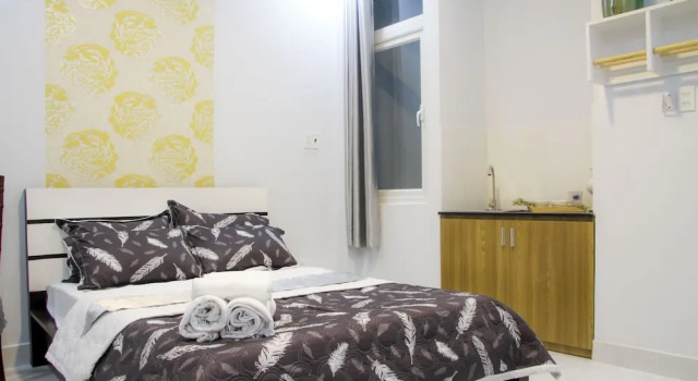 Апартаменты c 1 комнатой с балконом Saigon House