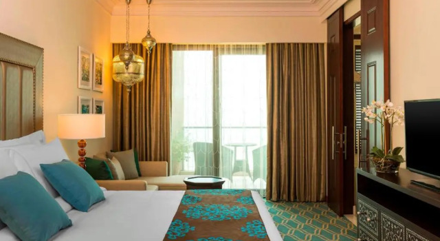 Двухместный номер Deluxe с балконом и с видом на море Ajman Saray, a Luxury Collection Resort, Ajman