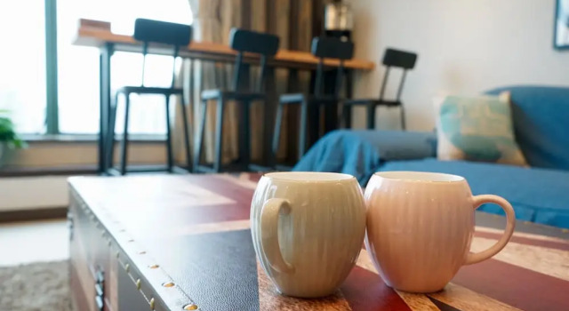 Семейный люкс с 3 комнатами GoNative Downtown Apartment Xuhui
