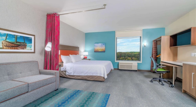 Двухместная студия Home2 Suites By Hilton Fredericksburg South Spotsylvania, Va