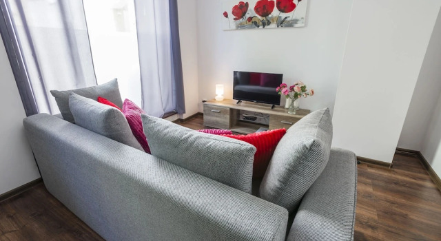 Апартаменты с 2 комнатами с балконом Galeria Italiana Apartments