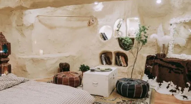 Люкс Wuxi Turkish Characteristic Cave Aesthetics Self-Service Apartment