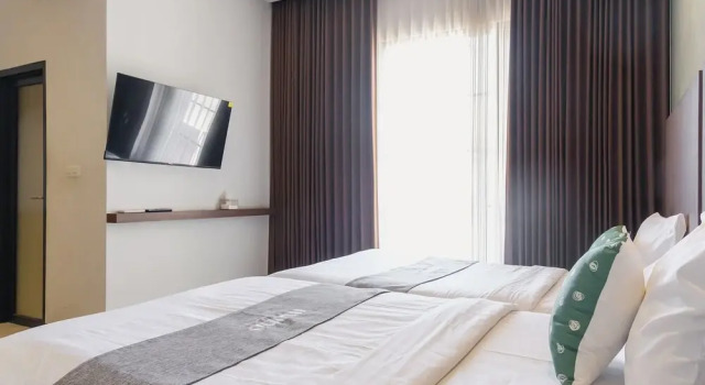 Deluxe Double room Mono Coliving Ngagel, Surabaya