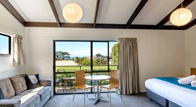 Студия с видом на море Kaiteri Motels and Apartments
