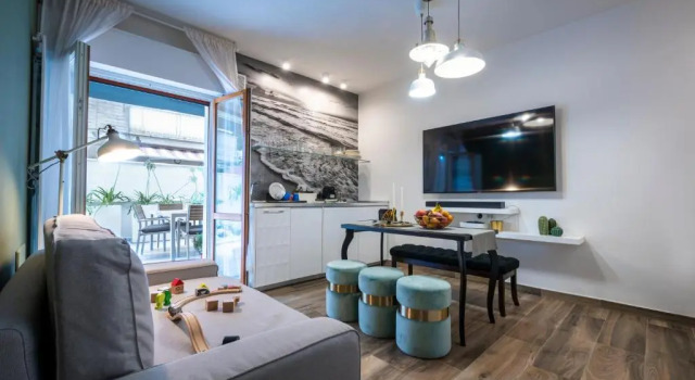 Alga 5-Star Boutique Apartment Steps from the Sea, Varaa Huoneisto Hotellit Abruzzo aamiaisella, Aamiainen