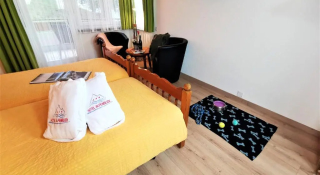 Hotel Alpenblick, Book Hotel Hoteller i Leukerbad med pool, Swimmingpool