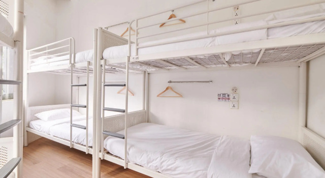Кровать в общем номере BEAT. Sports Hostel