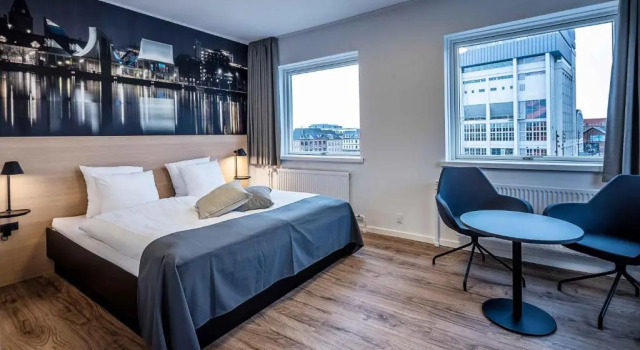Двухместный номер Standard KOMPAS Hotel Aalborg