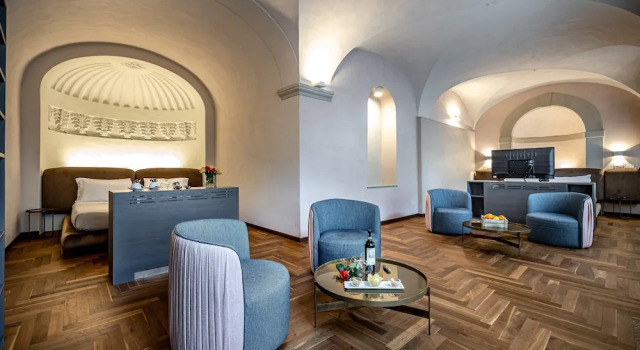 Двухместный номер Deluxe с видом на сад Hotel La Scaletta al Ponte Vecchio