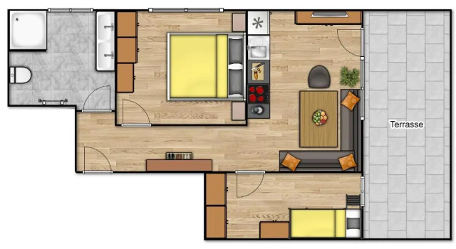 Апартаменты Appartement Schattauer