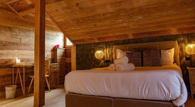 Двухместный номер Standard с балконом Family B&B Le Vieux Chalet