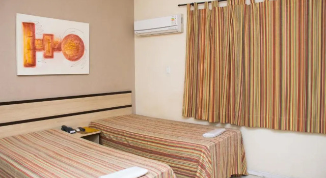 Двухместный номер Standard с красивым видом из окна Plaza Dutra Hotel