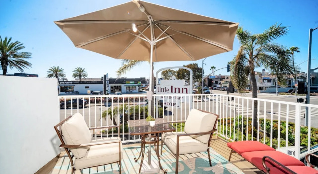 Двухместный люкс с балконом Little Inn By The Bay Newport Beach Hotel