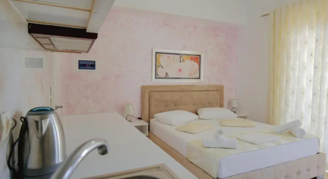 Двухместный номер Deluxe с балконом и с видом на море Eleni Guest House