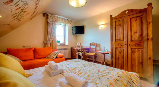 Двухместный номер Standard Hotel Carpatia Bieszczadzki Gościniec