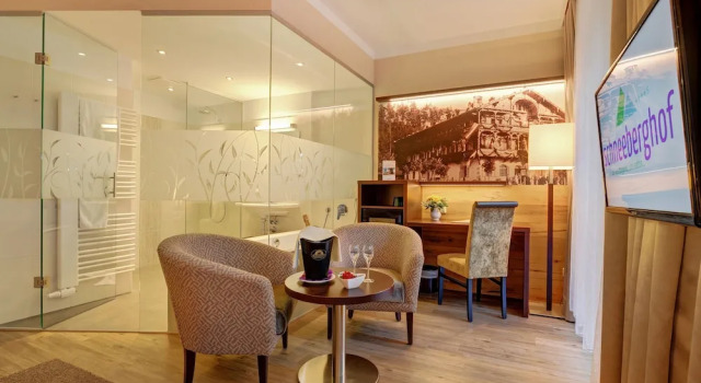 Номер Deluxe Hotel Schneeberghof