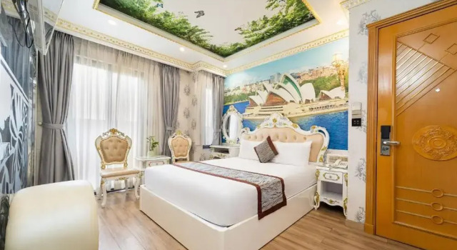 Люкс Deluxe Collection O Cuong Thanh 3 Hotel