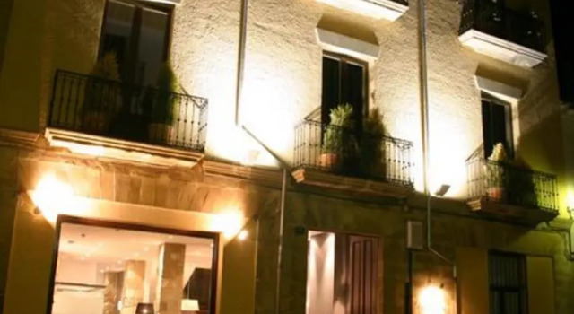 Кровать в общем номере Hotel Carmen Boutique