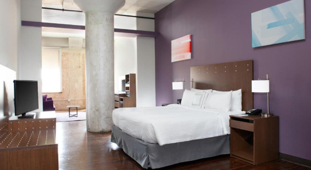 Двухместный люкс Executive Fairfield Inn & Suites by Marriott Dallas Downtown
