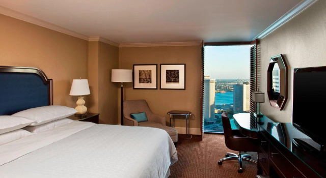 Двухместный номер Deluxe с видом на город Sheraton New Orleans Hotel