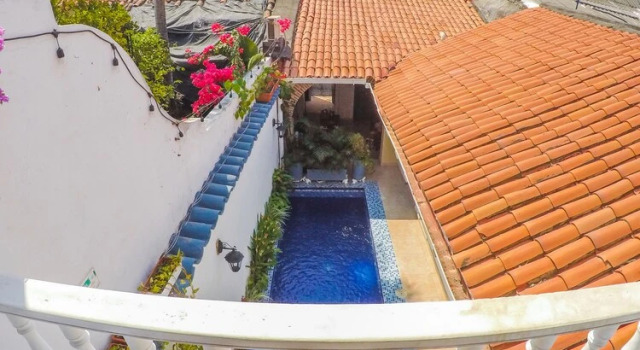 Номер Superior с балконом и с красивым видом из окна Casa Heredia Boutique