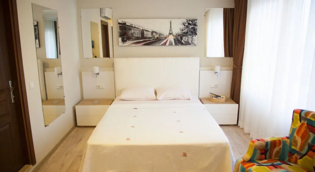 Номер Deluxe с балконом и с видом на море Hotel Gumbet