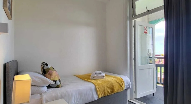 Klassisk  Enkelt værelse med altan med havudsigt Beach Hotel Torbay