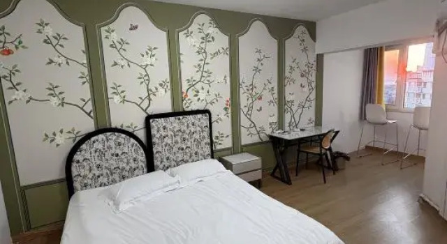 Люкс с 3 комнатами с видом на море Seaside Adulina Scenic Apartment (Qingdao May Fourth Square)