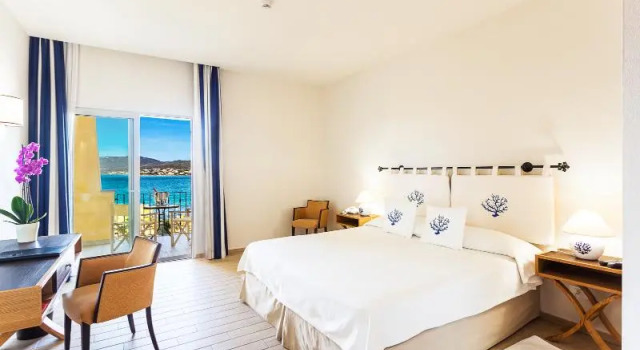 Двухместный номер Executive с балконом и с видом на море Hotel Villa Margherita