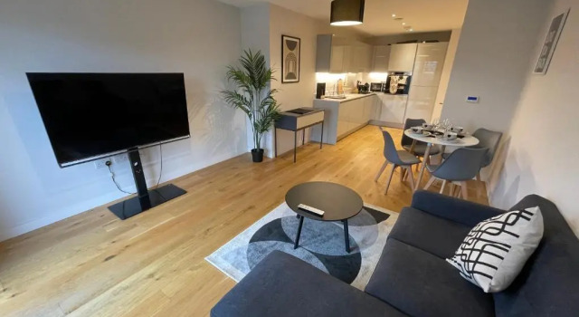 Апартаменты Stunning 2-bed Apartment in Bristol With Parking