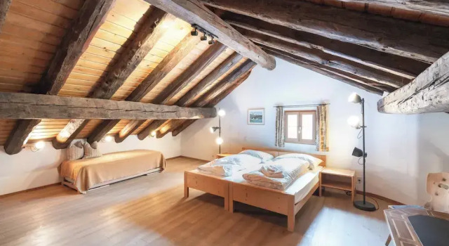 Deluxe på øverste etage værelse Chesa Michel