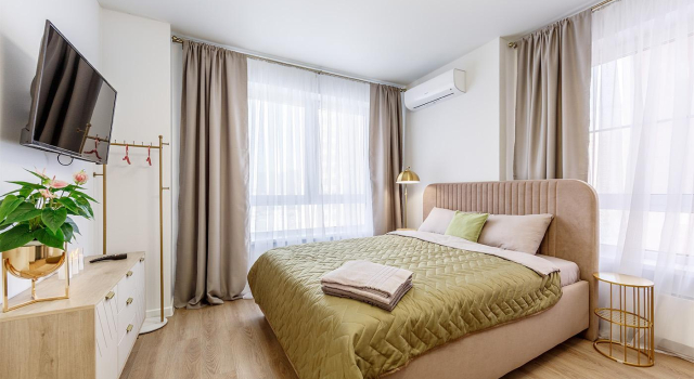 There is an apartment on Amurskaya 1, Book Lejlighed Lejligheder i Moskva, Lejlighed