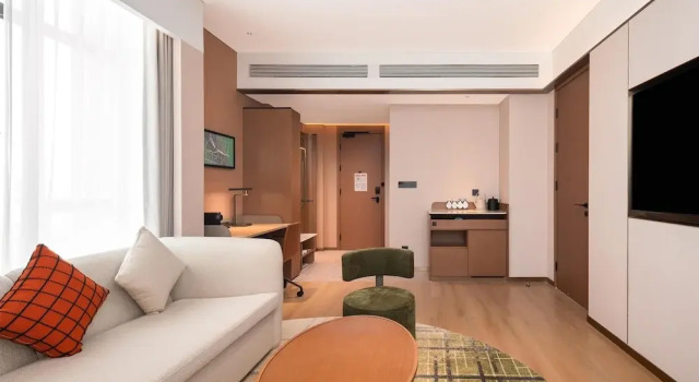 Люкс Deluxe Hilton Garden Inn Xinyang East Railway Station