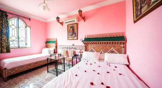 Трёхместный номер Standard с балконом Moroccan House