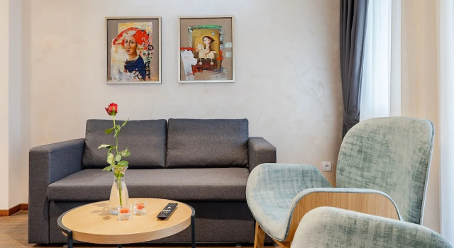 Люкс Deluxe c 1 комнатой Rubicon Garni Hotel