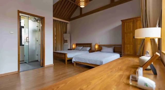 Люкс Economy с 3 комнатами Xianju Laoshan Cultural Theme Homestay