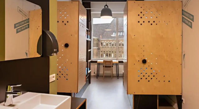 Четырёхместный номер Standard Stayokay Hostel Utrecht Centrum