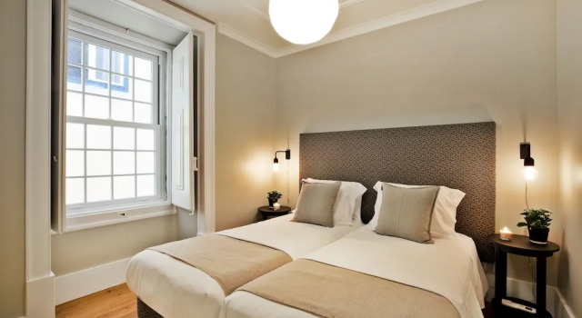 Апартаменты Premium с 2 комнатами с балконом Lisbon Five Stars Apartments Bica