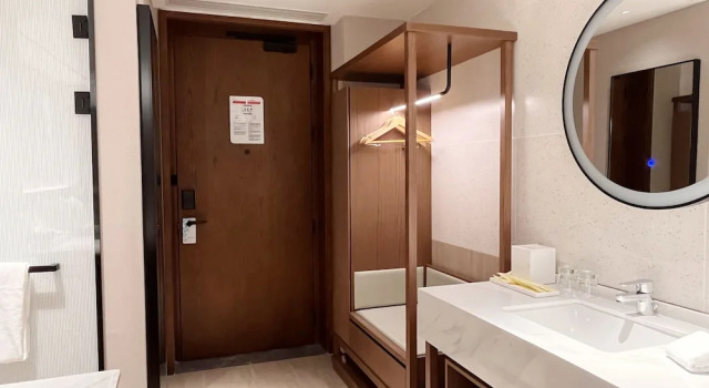 Двухместный люкс Deluxe Hilton Garden Inn Nantong Rudong