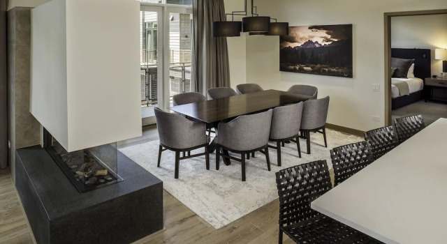 Номер Standard с 3 комнатами с балконом Limelight Hotel Ketchum