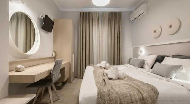 Двухместный номер Standard с частичным видом на море Klimis Hotel