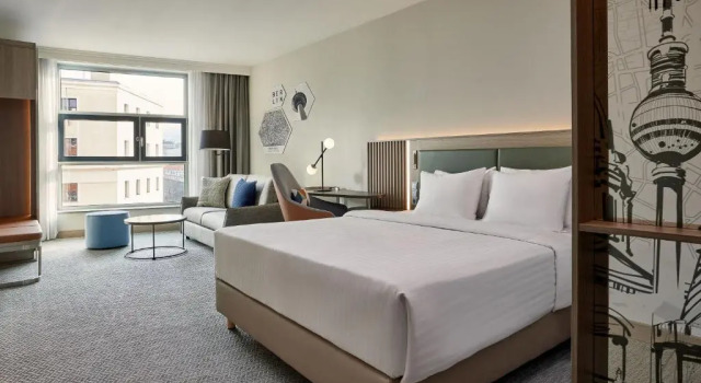 Superior Double room Courtyard by Marriott Berlin City Center