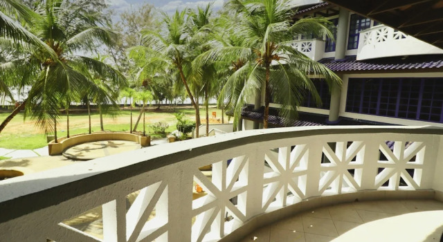 Номер Standard с 3 комнатами с балконом и рядом с пляжем Long Sands Port Dickson