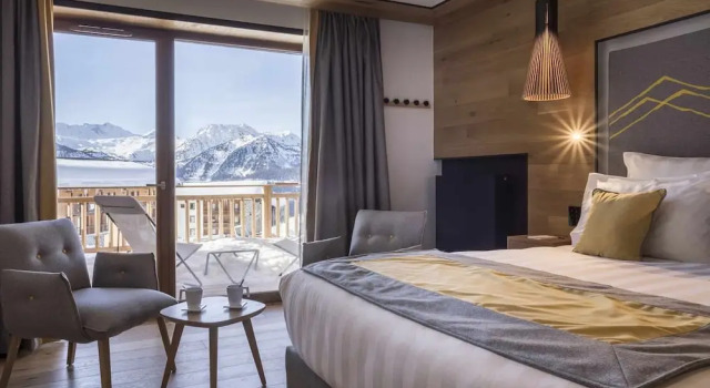 Номер Standard с балконом Hôtel Alparena & Spa - 4 étoiles