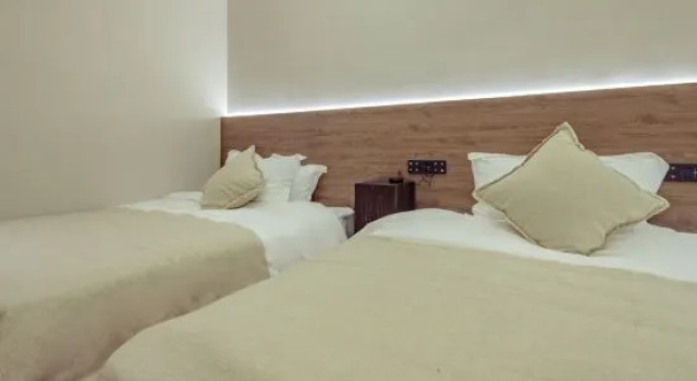 Семейный люкс с красивым видом из окна AnjiInn Hill Healing Hot Spring Resort