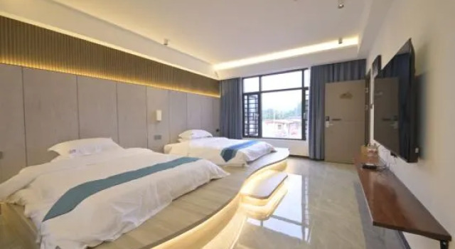 Люкс Comfort Qingyuan Chunmei Banshan Hot Spring Homestay