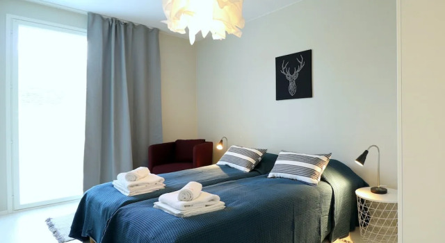 Апартаменты Standard Forenom Serviced Apartments Espoo Nupuri