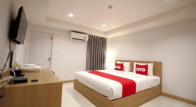 Семейный номер Deluxe с видом на город Super OYO 483 Pannee Hotel Khaosan