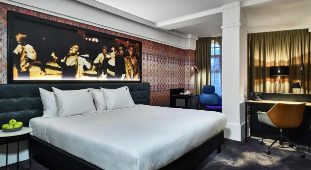 Двухместный номер Deluxe с видом на канал Clayton Hotel Amsterdam American