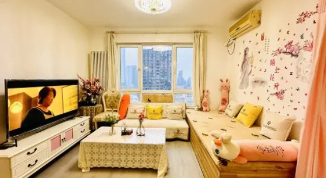 Номер Standard с красивым видом из окна Shuangjing Classic Warm House